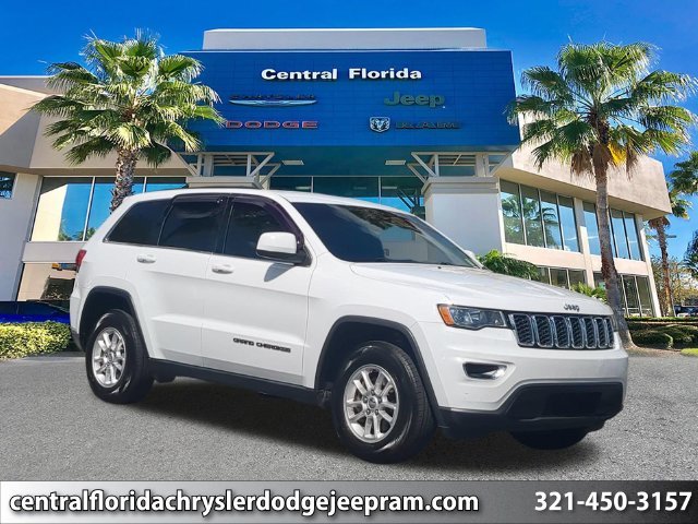 Used 2018 White Jeep Laredo image 1