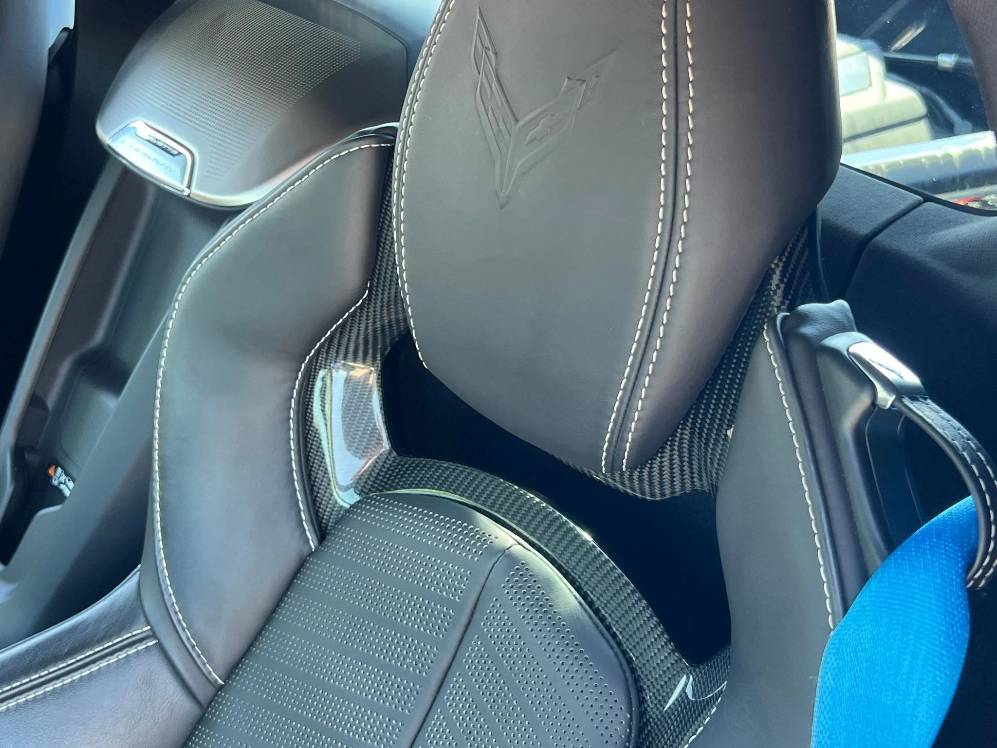Used 2021 Blue Chevrolet Stingray image 34