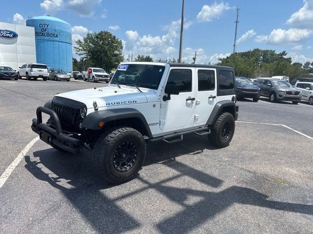 Used 2014 White Jeep Unlimited Rubicon image 4