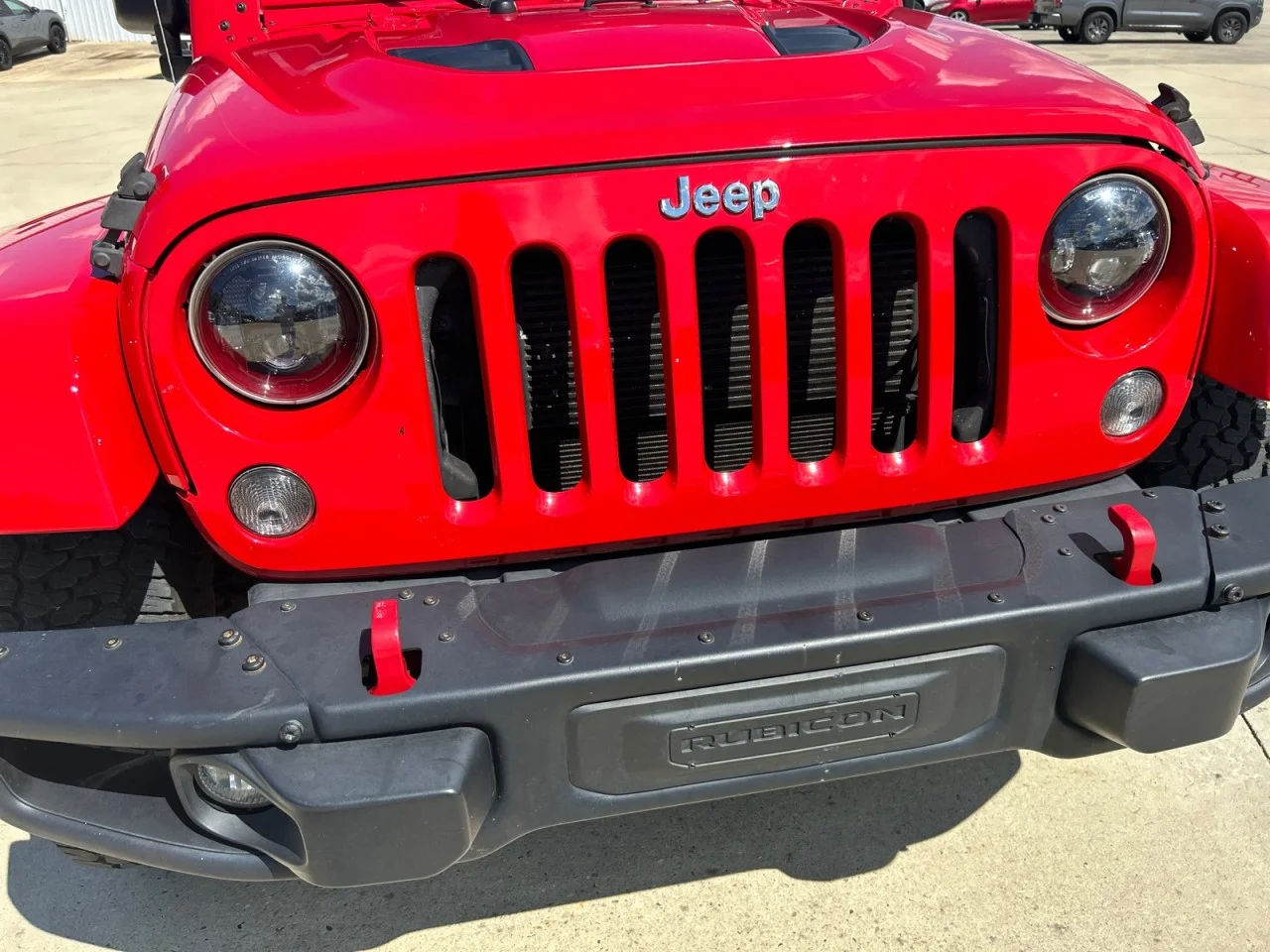 Used 2016 Red Jeep Rubicon Hard Rock image 9