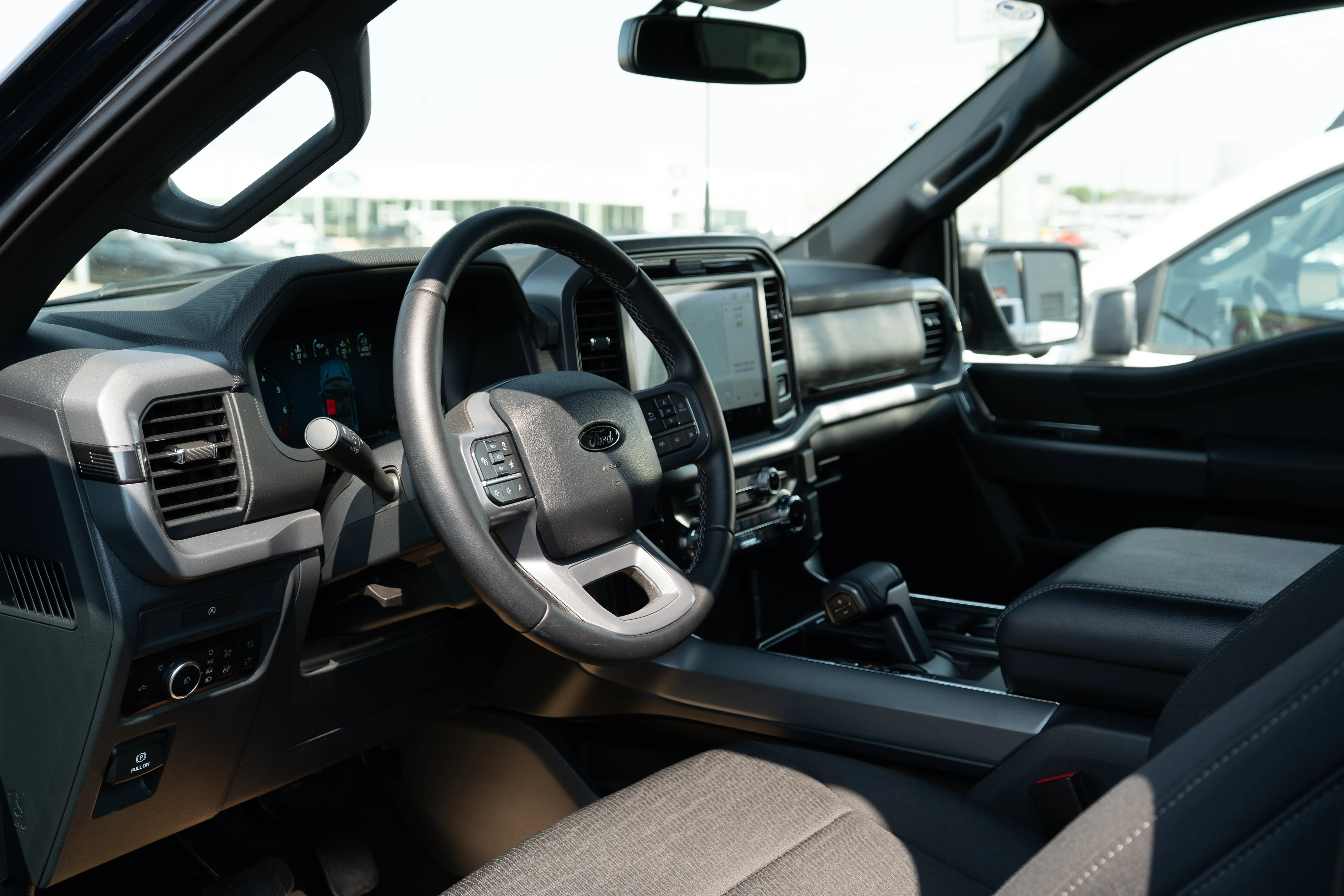 Used 2025 Antimatter Blue Metallic Ford XLT 4WD*2in Lift Kit | 35in Tires | Custom Petrol Wheels | Nav | 360 Cam | Htd Seats | Blackout Pkg image 13