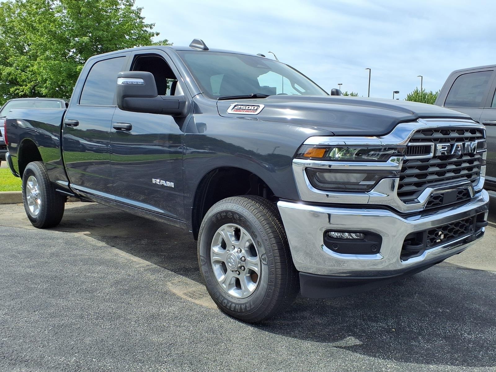 New 2026 Forged Blue Metallic Exterior Paint RAM Big Horn image 2