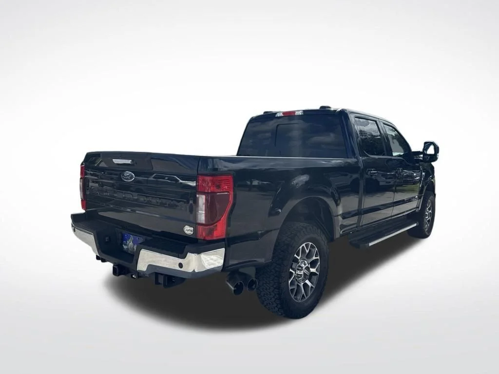 Used 2021 Blue Metallic Ford Lariat image 5