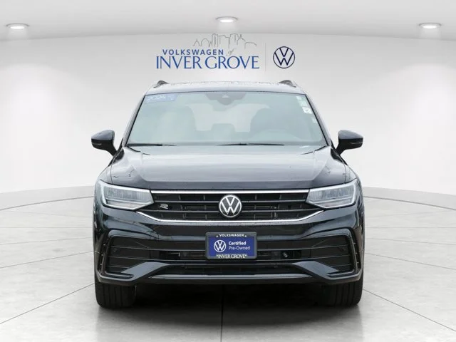 Certified 2024 Volkswagen Tiguan SE R-LINE BLACK with VIN 3VV8B7AX1RM011473 for sale in Inver Grove Heights, Minnesota