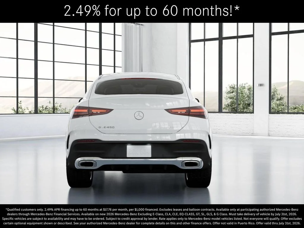 New 2026 Polar White Mercedes-Benz GLE 450 image 25