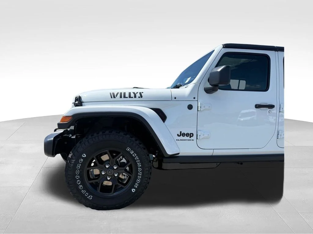 New 2026 Bright White Clear-Coat Exterior Paint Jeep Willys image 24