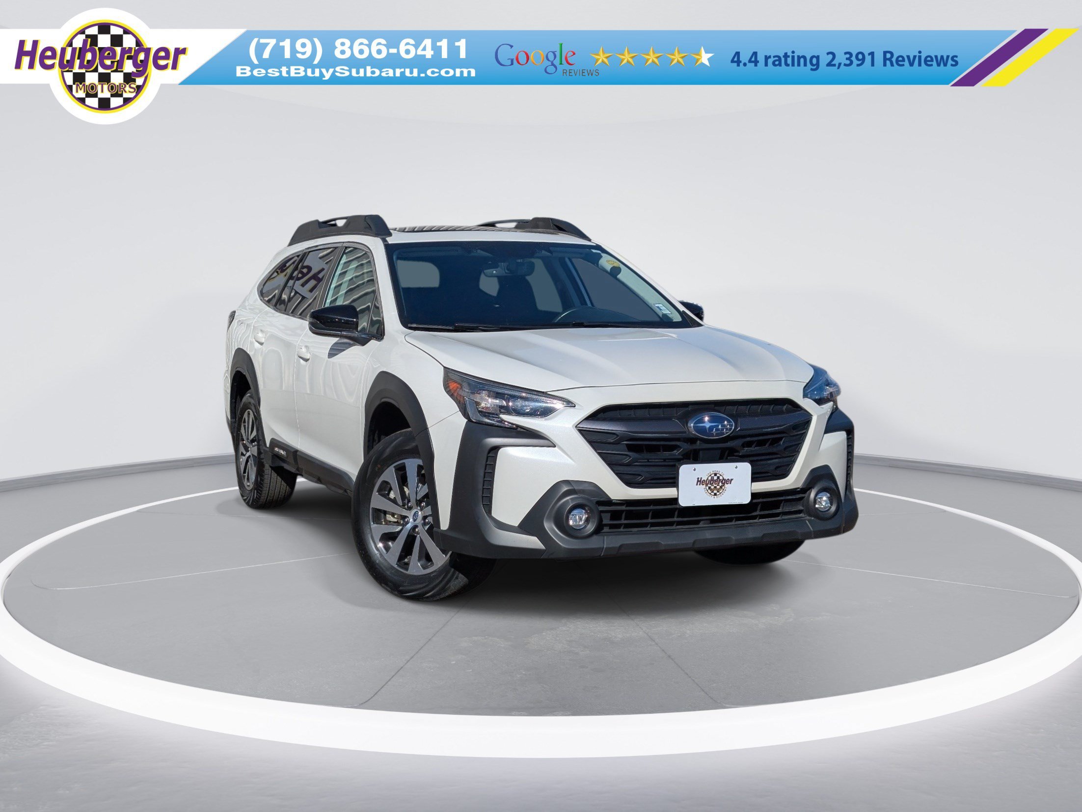 Used 2024 Crystal White Pearl Subaru Premium image 1