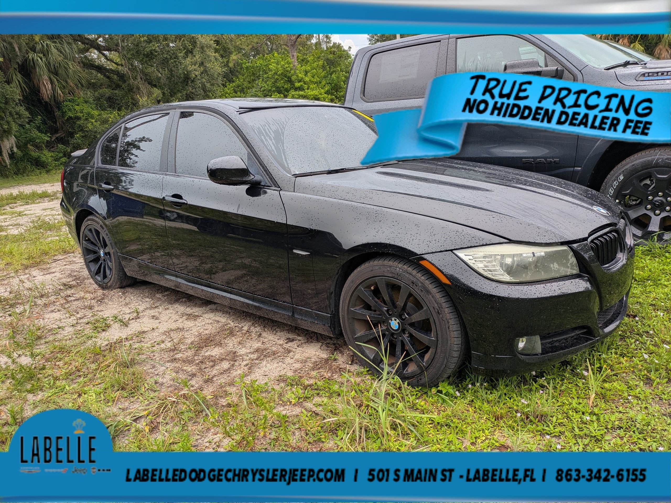 Used 2011 BMW 3 Series 328i with VIN WBAPH7C53BE683497 for sale in LaBelle, FL