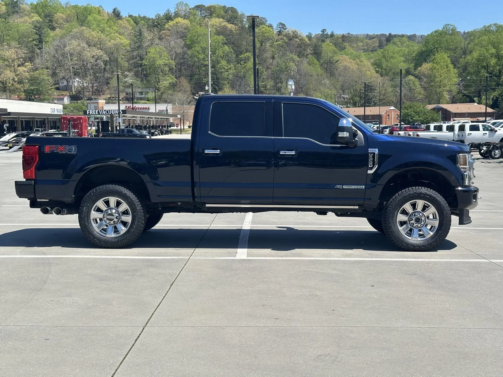 Used 2022 Antimatter Blue Metallic Ford Platinum image 8