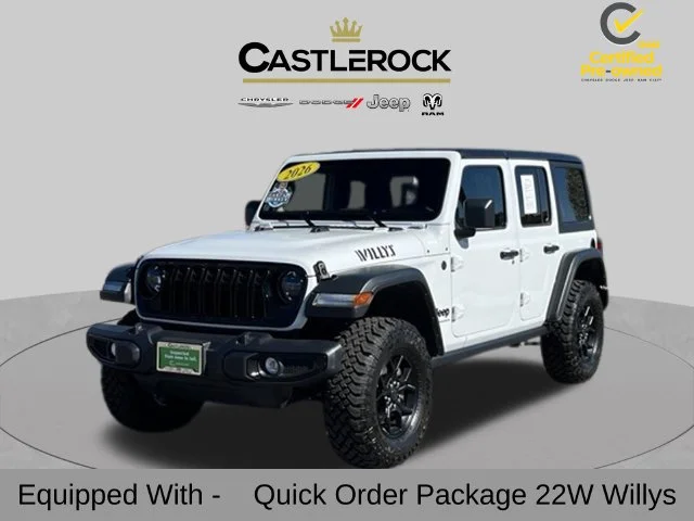 Used 2026 White Jeep Willys image 1