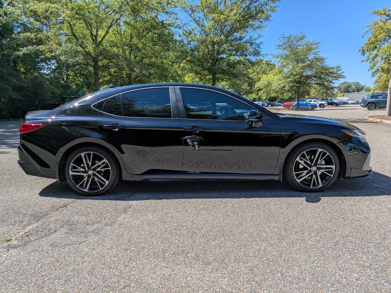 Certified Used 2026 Midnight Black Metallic Toyota XSE image 3