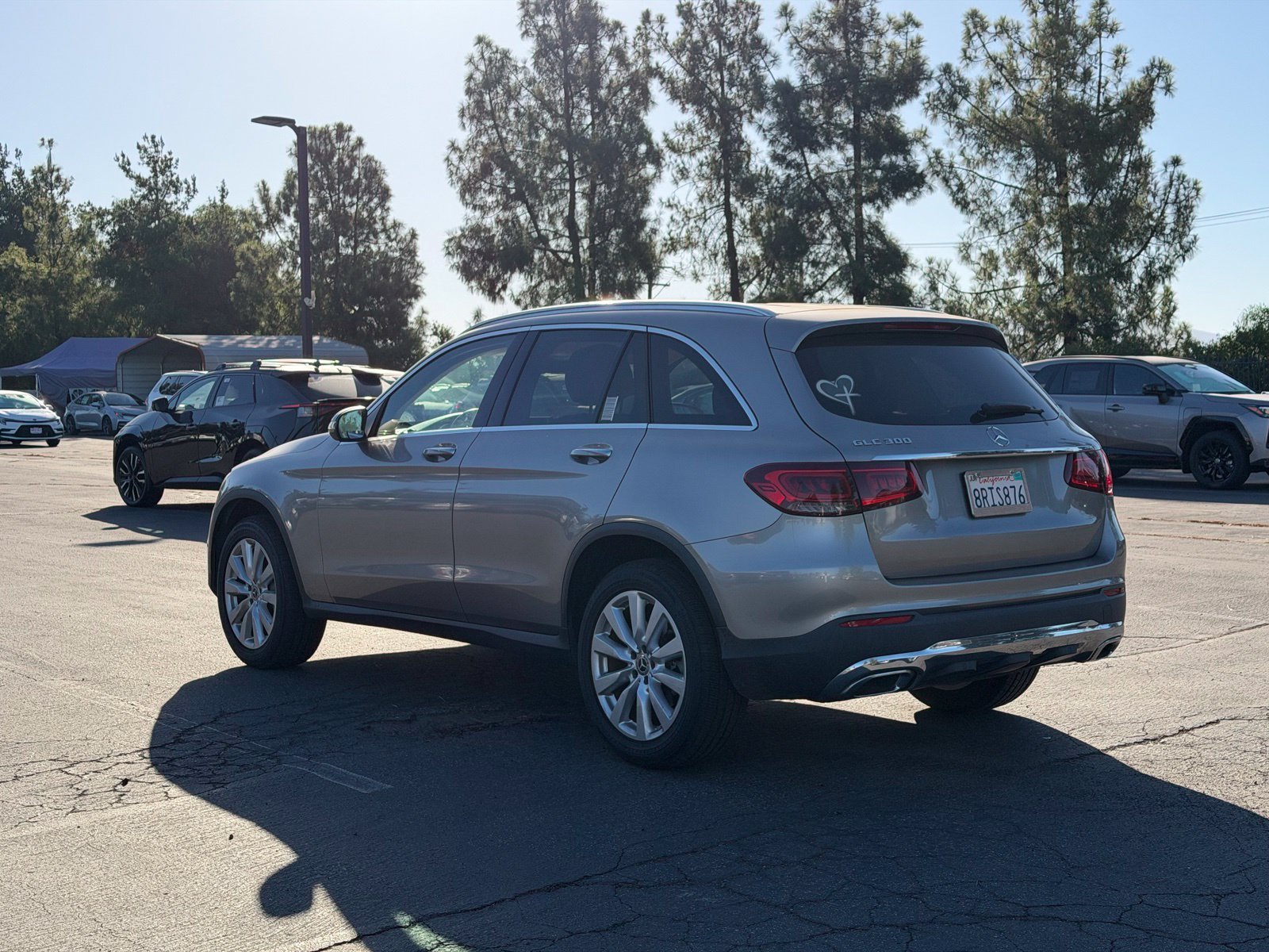 Used 2020 Mojave Silver Metallic Mercedes-Benz GLC 300 image 3