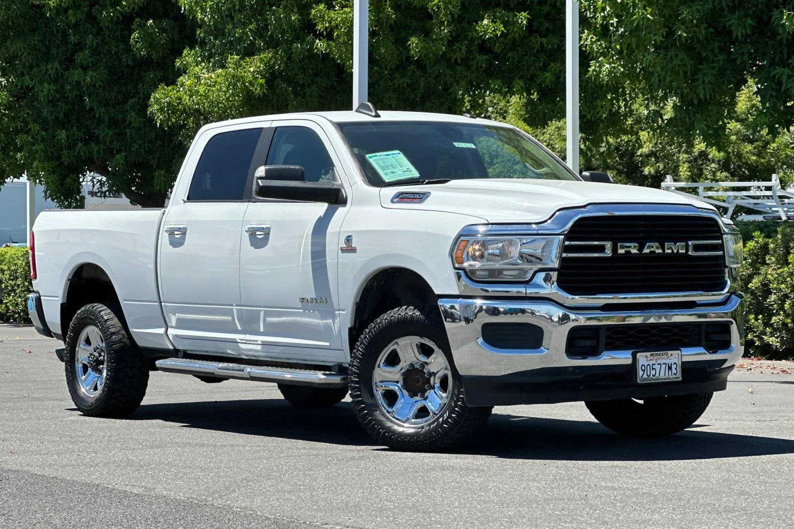 Used 2019 Bright White Clearcoat Ram Big Horn image 2