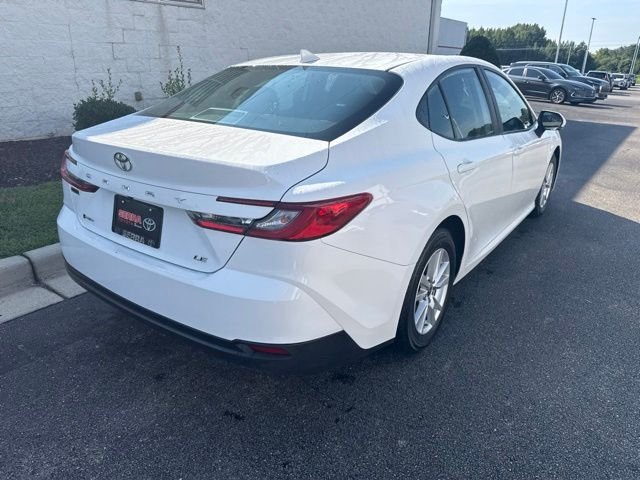 Used 2025 White Toyota LE image 7