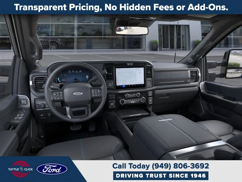 New 2026 Star White Metallic Tri-Coat Ford Platinum image 9