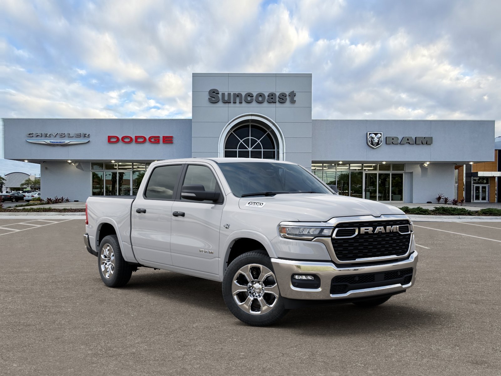 New 2026 Bright White Clear-Coat Exterior Paint RAM Big Horn/Lone Star image 38