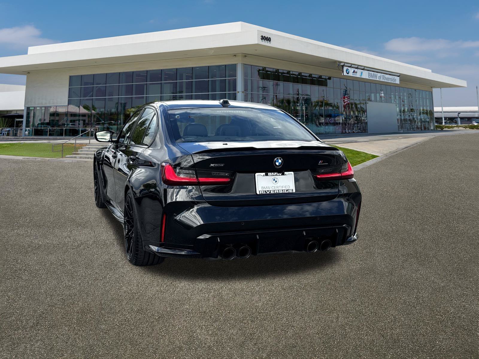Certified Used 2023 Black Sapphire Metallic BMW Competition image 8