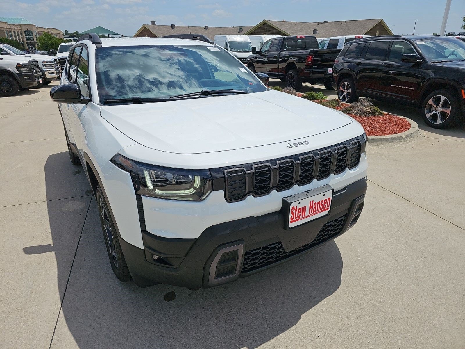 New 2026 Bright White Clearcoat Jeep Limited image 7
