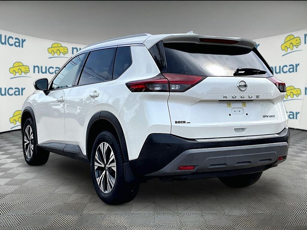 Certified Used 2021 White Nissan SV image 4