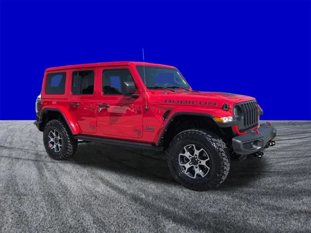 Certified Used 2023 Firecracker Red Clearcoat Jeep Rubicon image 2