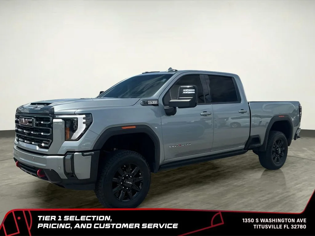 Used 2024 Sterling Metallic GMC AT4 image 2