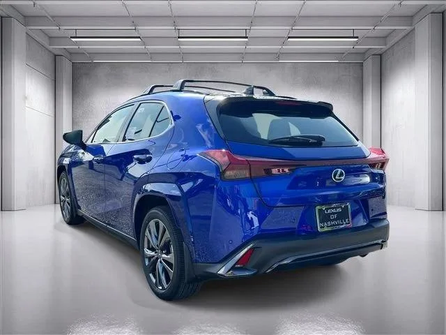 New 2026 Ultrasonic Blue Mica 2.0 with Obsidian roof Lexus F SPORT DESIGN image 12