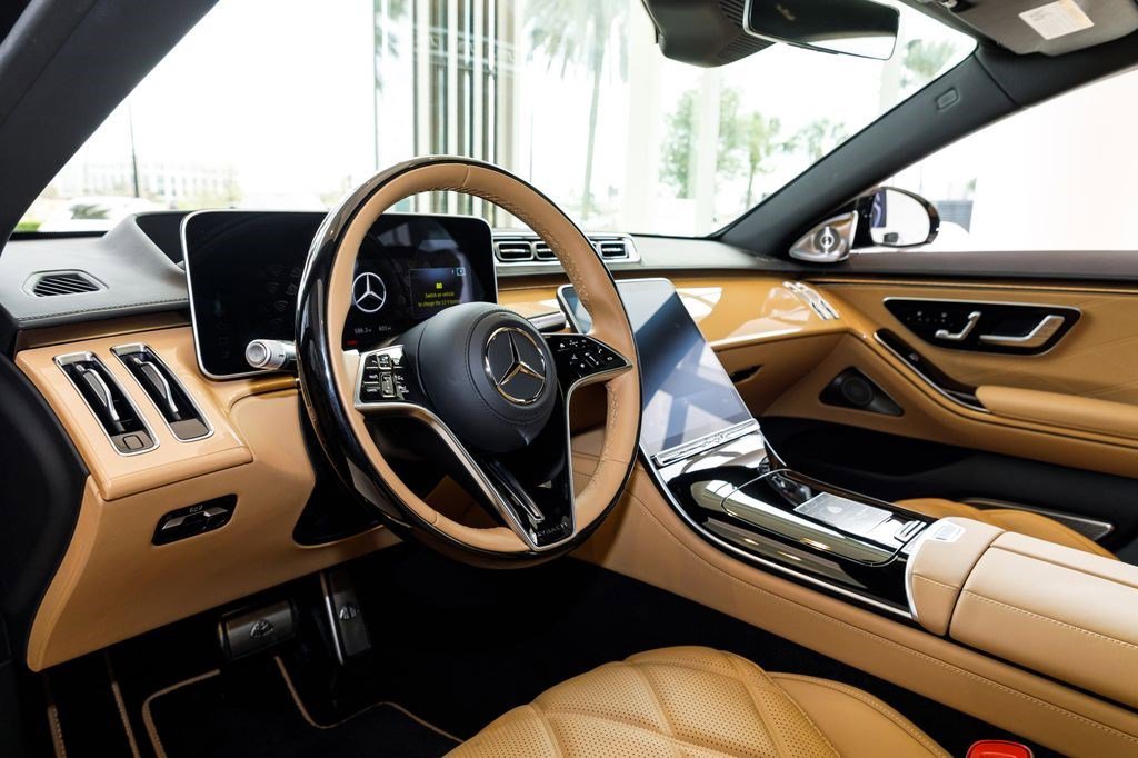 Used 2023 Obsidian Black Metallic / Colorado Beige Mercedes-Benz Maybach S 680 image 29