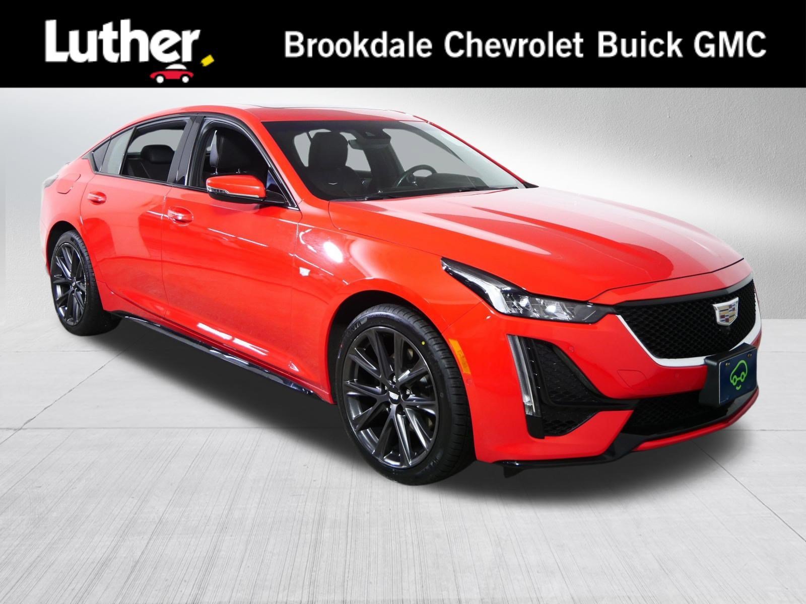 Certified Used 2021 VELOCITY RED Cadillac Sport image 1