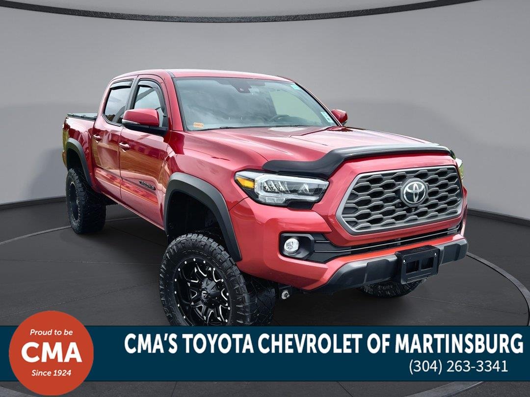 Used 2020 Barcelona Red Metallic Toyota TRD Off Road image 1
