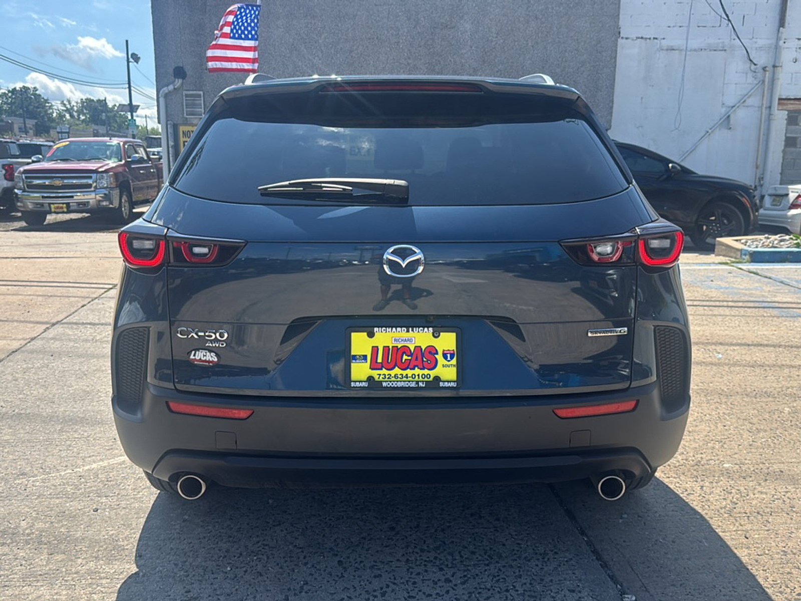 Used 2024 Ingot Blue Metallic Mazda 2.5 S Preferred Package image 6