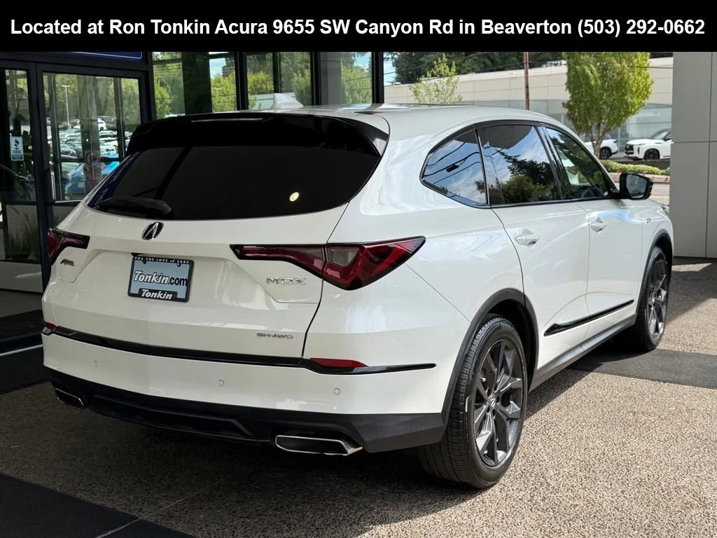 Used 2022 Platinum White Pearl Acura SH-AWD A-SPEC image 38