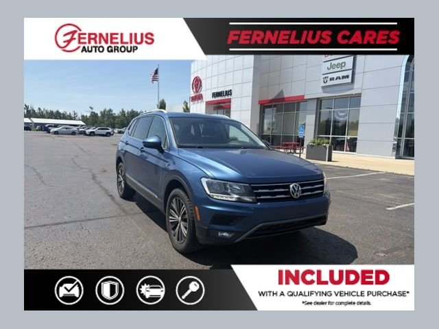 Used 2018 Blue Volkswagen 2.0T SEL image 1