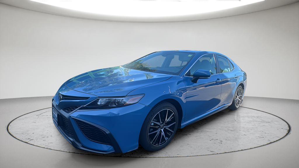Used 2024 Blue Toyota SE image 7