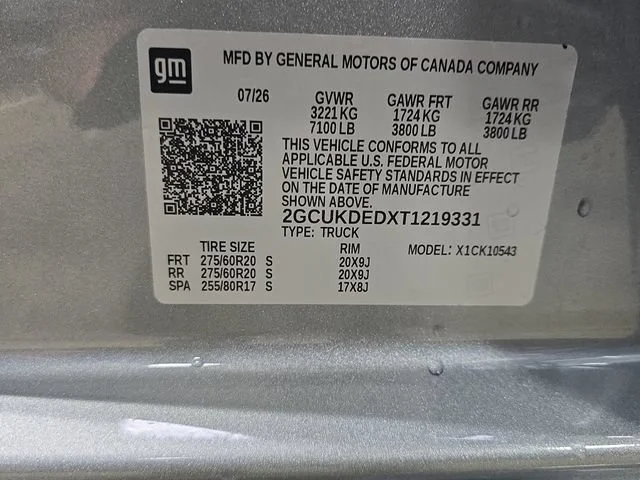 New 2026 Sterling Gray Metallic Chevrolet LT image 37