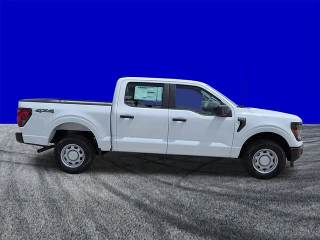 New 2026 White Ford 4X4 CREW CAB XL image 3