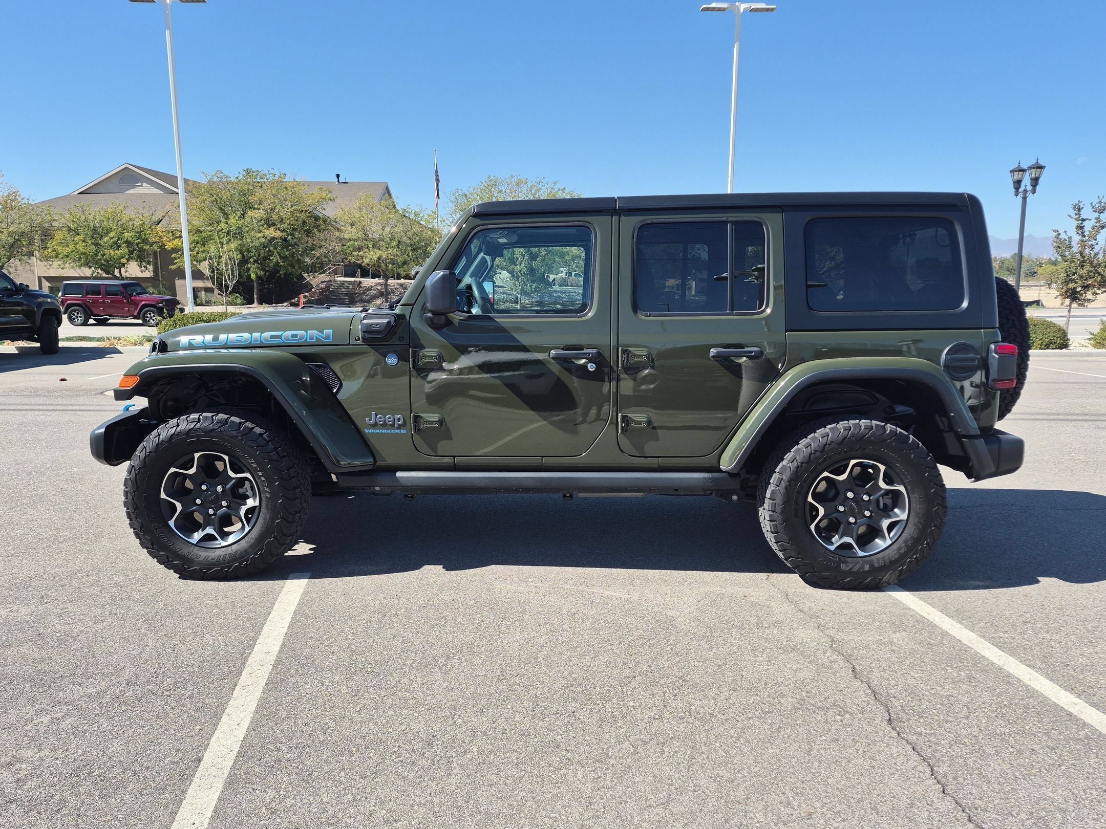 Used 2023 Sarge Green Clearcoat Jeep Rubicon image 7
