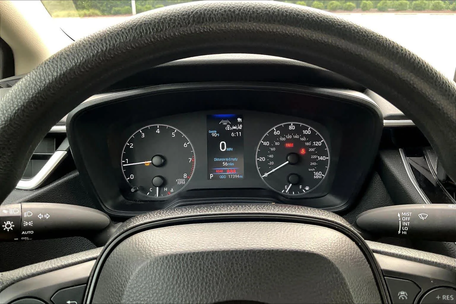 Used 2024 Ruby Flare Pearl Toyota LE image 25