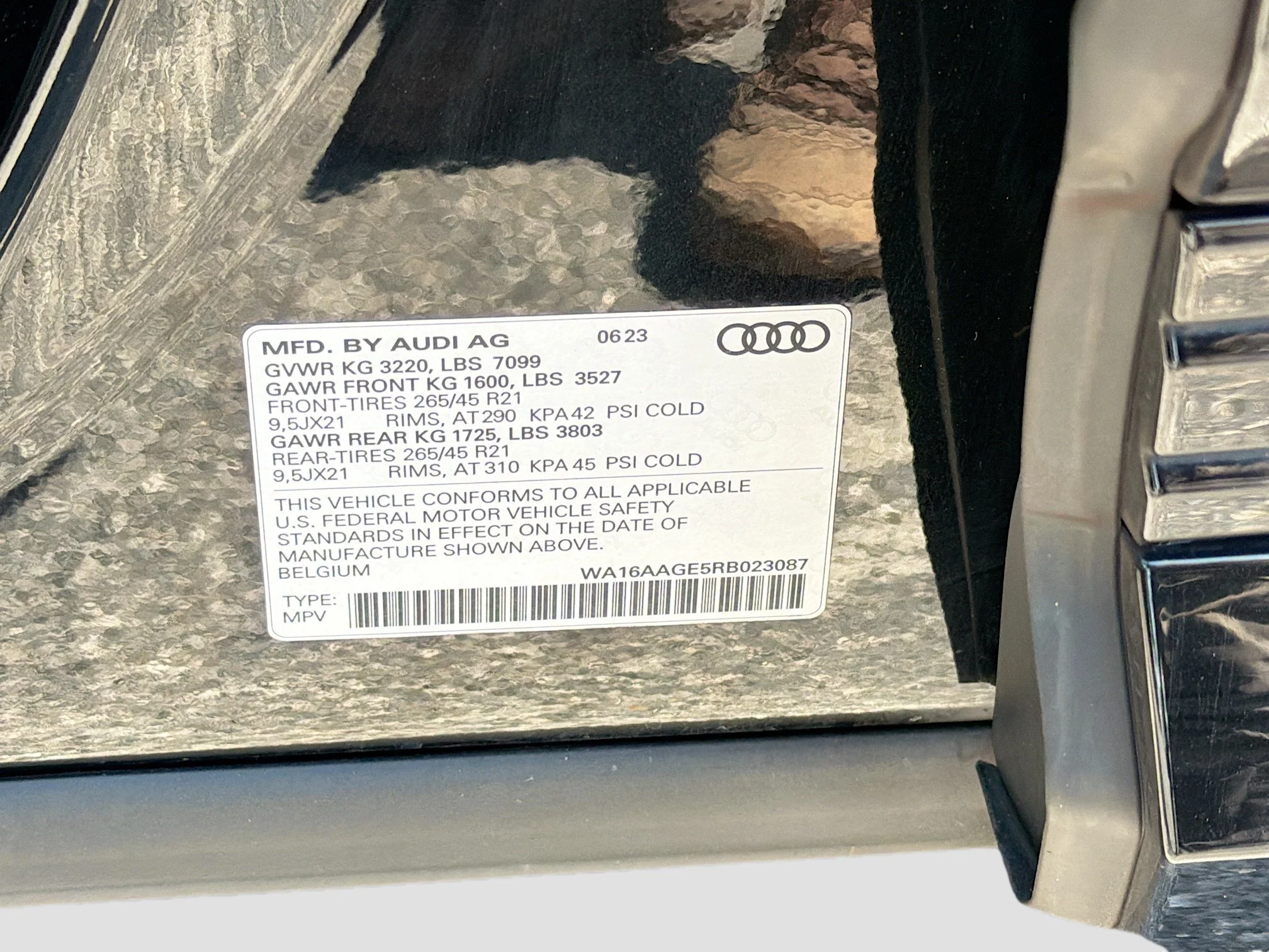 Used 2024 Black Metallic Audi Prestige image 43