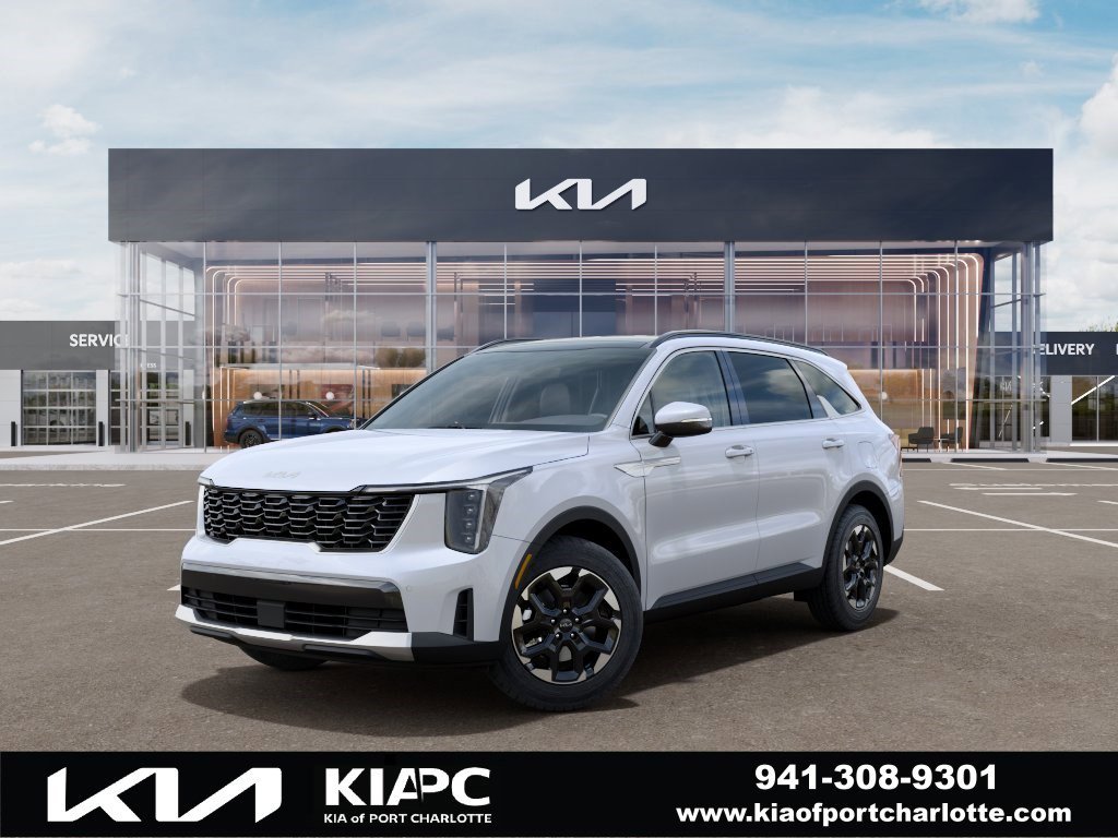 New 2026 Glacial White Pearl Kia S image 1