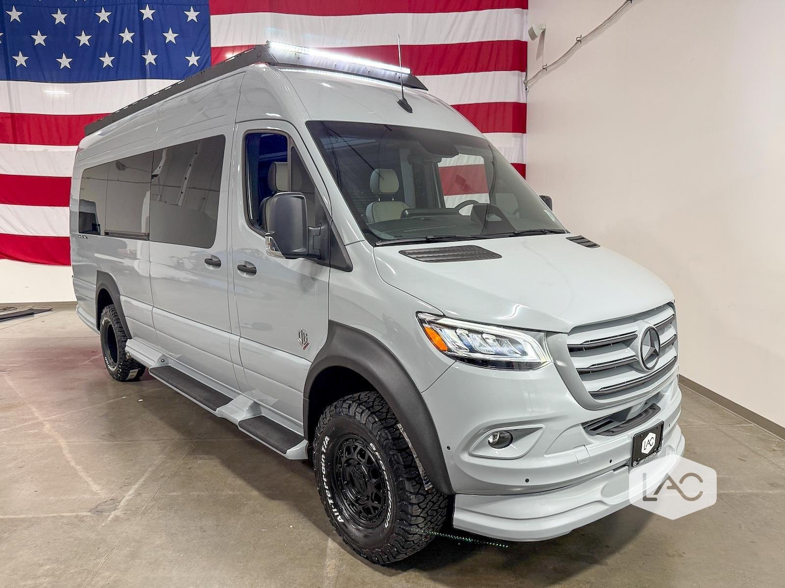 New 2026 Silver Grey OGV LUXURY COACH AWD 540ah ANYWHERE | Desert Runner PKG EVICTUS Suspension image 3