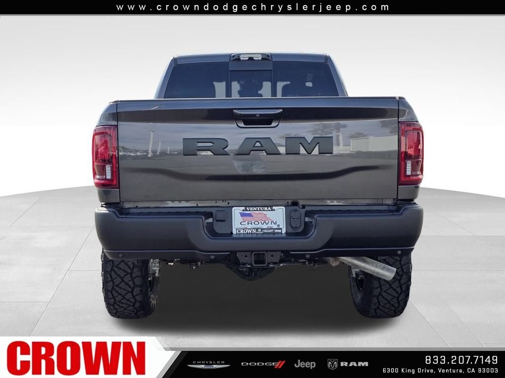 New 2025 Granite Crystal Metallic Clear-Coat Exterior Paint RAM Power Wagon image 6