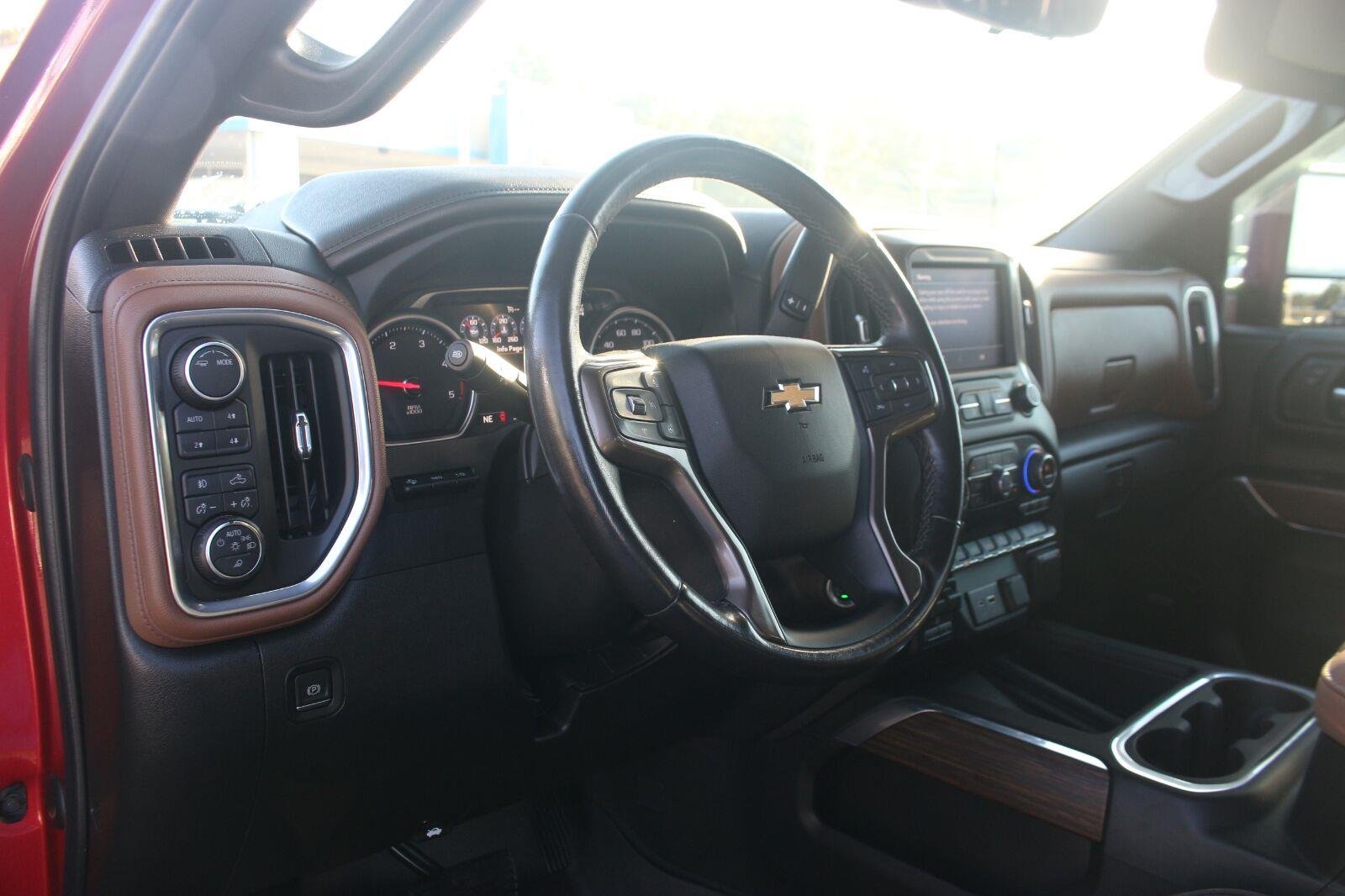 Used 2022 CHERRY RED TINTCOAT Chevrolet High Country image 18