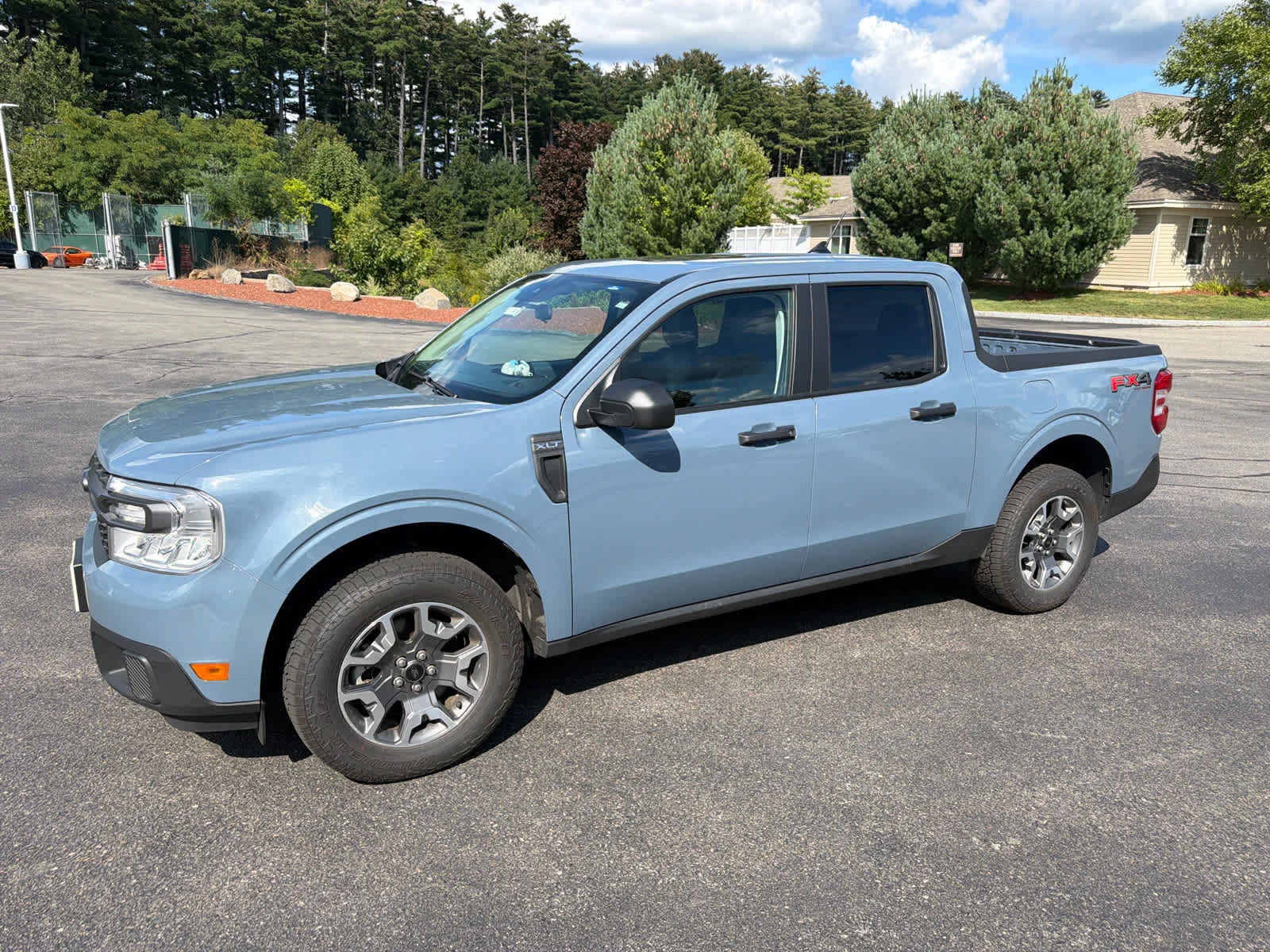 Used 2024 Azure Gray Metallic Tri-Coat Ford XLT image 1