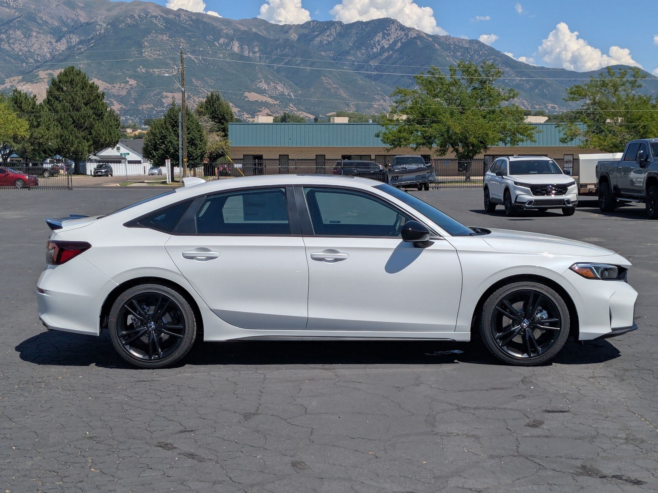 New 2026 Platinum White Pearl Honda Manual image 2