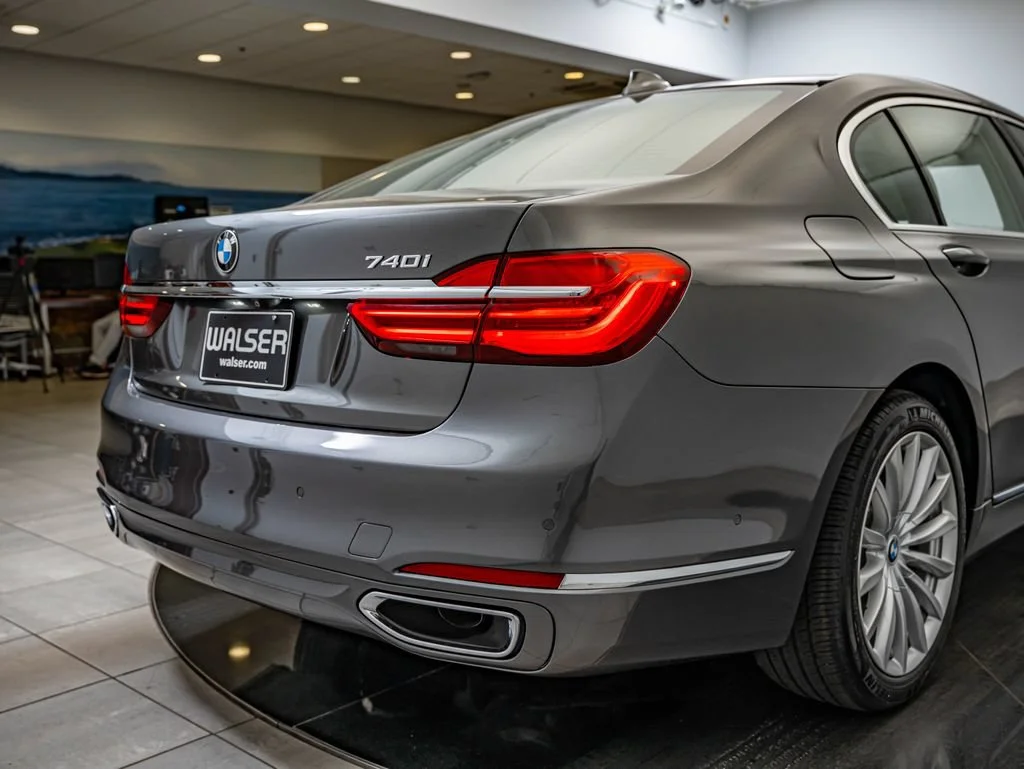 Used 2016 Gray Metallic BMW 740i image 17