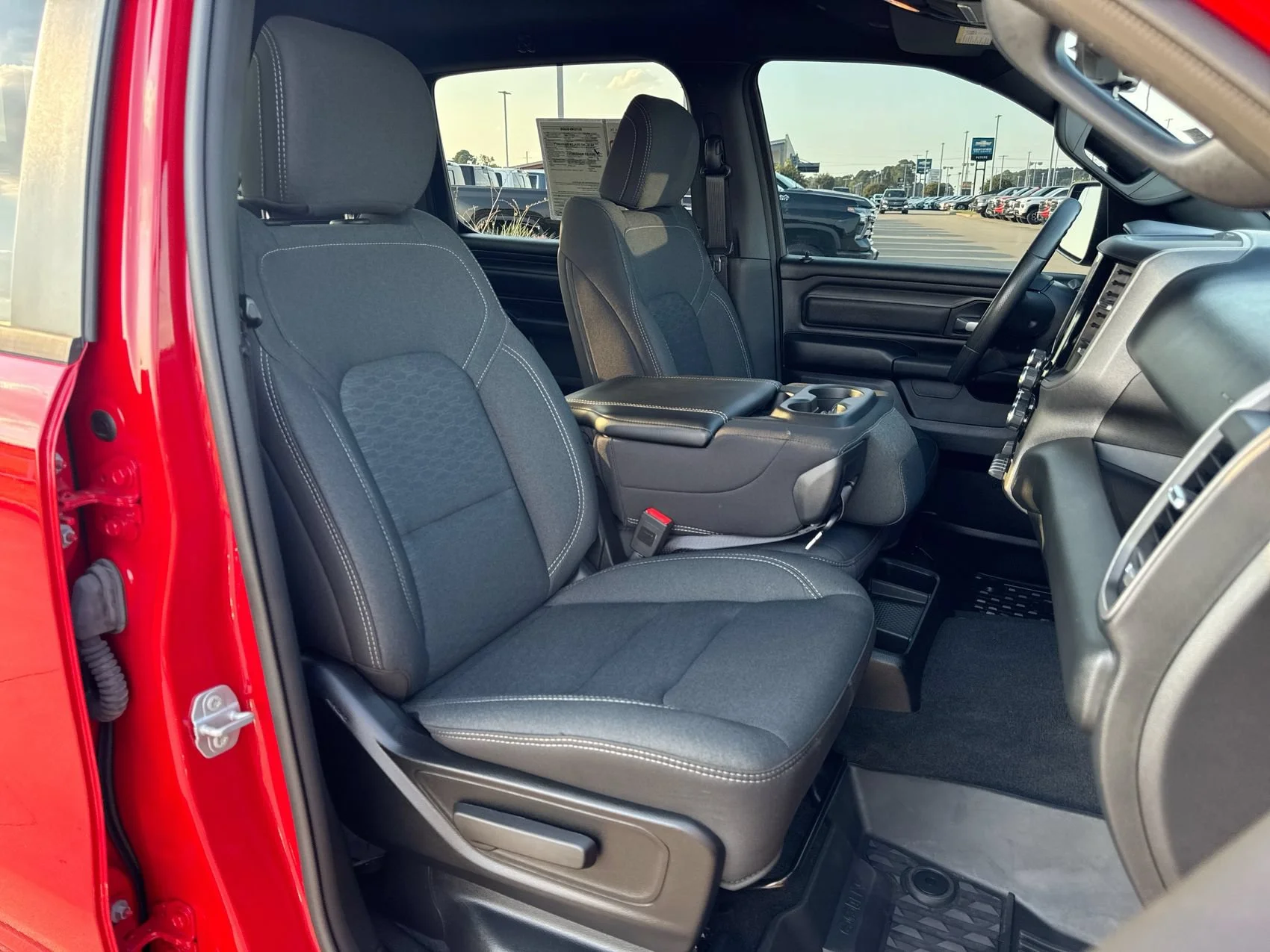 Used 2025 Flame Red Clearcoat Ram Tradesman image 23