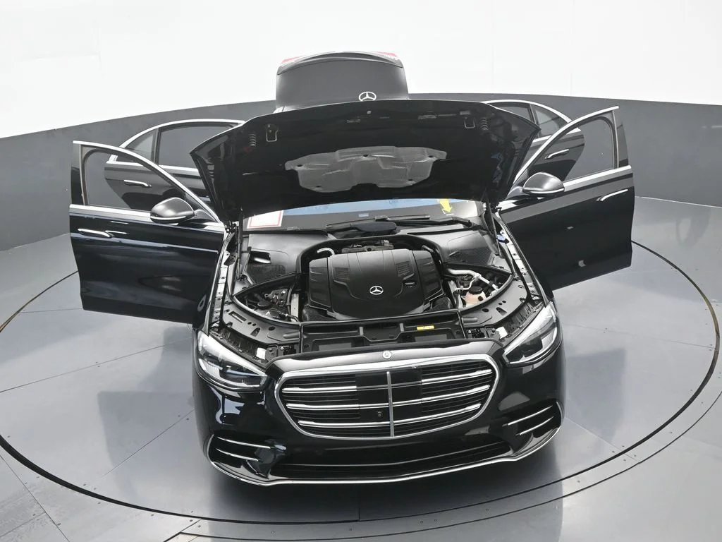 Used 2021 Obsidian Black/designo Diamon White Mercedes-Benz S 580 image 81