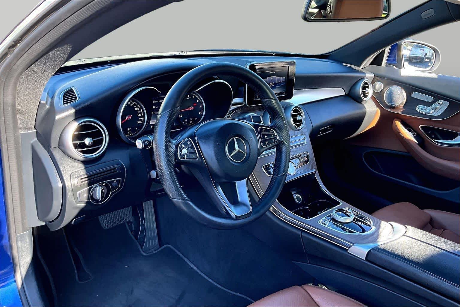 Used 2017 Brilliant Blue Metallic Mercedes-Benz C 300 image 15