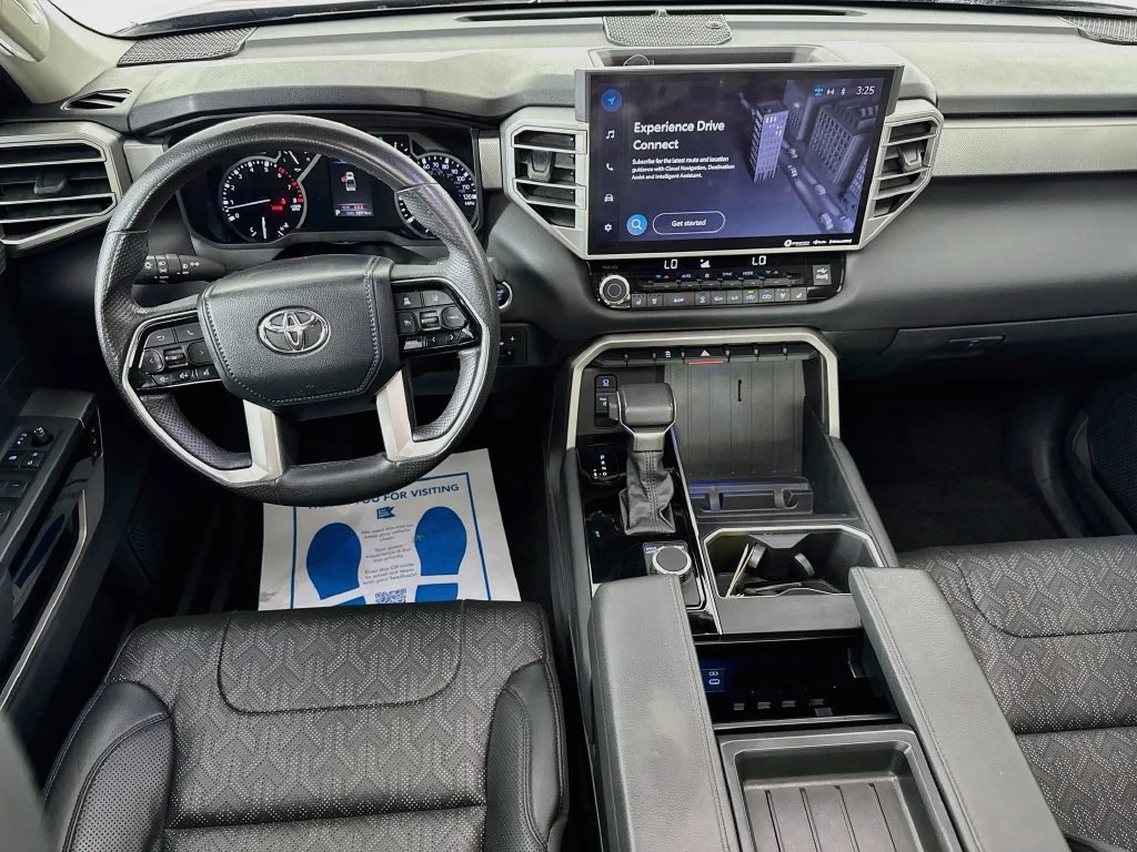 Used 2022 Midnight Black Metallic Toyota Limited image 29