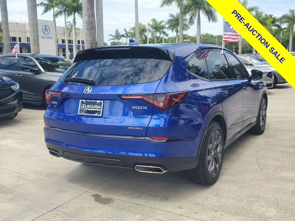 Used 2024 Blue Acura A-Spec image 7